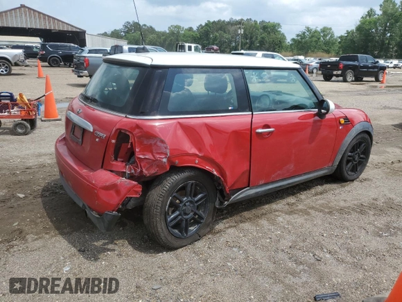 2013 MINI Hardtop with VIN WMWSU3C54DT687765, listed as a Copart auction lot 54677425 with Not Provided miles and Salvage Title. Bid and sale history available at DreamBid. Image 3.