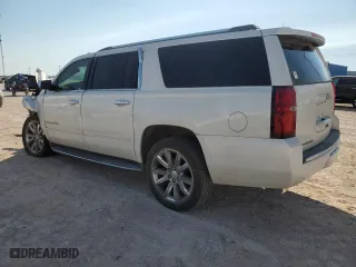 2017 Chevrolet Suburban Premier with VIN 1GNSCJKC9HR320316, listed as a Copart auction lot 75221404 with 161,495 mi miles and Salvage Title. Bid and sale history available at carsss.com. Image 2.
