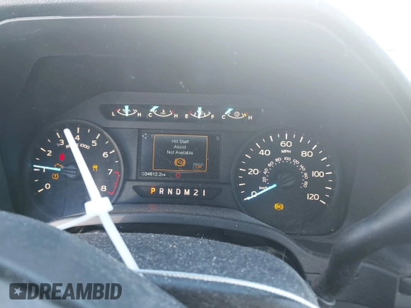 2018 Ford F-150 XL with VIN 1FTMF1CB6JKE06101, listed as a IAAI auction lot 41411228 with 34,612 mi miles. Bid and sale history available at carsss.com. Image 7.