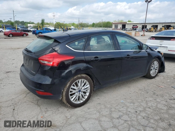 2017 Ford Focus Titanium with VIN 1FADP3N29HL229088, listed as a Copart auction lot 55612415 with 111,355 mi miles and Salvage title. Bid and sale history available at DreamBid. Image 3.