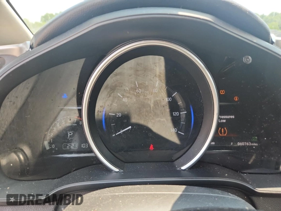 2018 Honda Fit EX with VIN 3HGGK5H8XJM717991, listed as a Copart auction lot 62086665 with 60,763 mi miles and Salvage title. Bid and sale history available at DreamBid. Image 9.