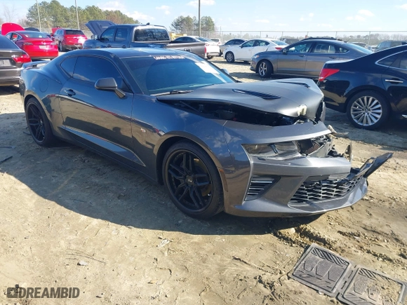 2016 Chevrolet Camaro 1SS with VIN 1G1FF1R76G0157212, listed as a IAAI auction lot 41238158 with 86,812 mi miles. Bid and sale history available at carsss.com. Image 1.