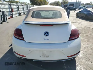 2018 Volkswagen Beetle S with VIN 3VW5DAAT1JM510524, listed as a Copart auction lot 49576915 with 48,750 mi miles and Salvage title. Bid and sale history available at DreamBid. Image 6.