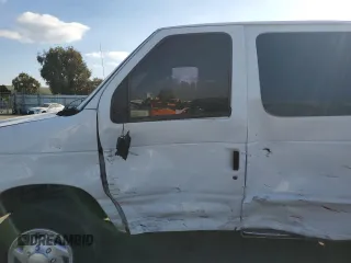 2011 Ford Econoline Passenger XL with VIN 1FBNE3BL0BDB17271, listed as a Copart auction lot 43022735 with 184,054 mi miles and Salvage Title. Bid and sale history available at carsss.com. Image 7.