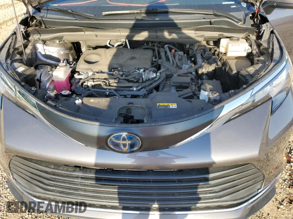 2022 Toyota Sienna XLE with VIN 5TDYRKEC6NS090587, listed as a Copart auction lot 51819805 with Not Provided miles and Salvage Title. Bid and sale history available at DreamBid. Image 13.