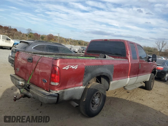 2003 Ford Super Duty F-250 XL with VIN 1FTNX21L03EC78460, listed as a Copart auction lot 79687784 with Not Provided miles and Salvage Title. Bid and sale history available at carsss.com. Image 3.