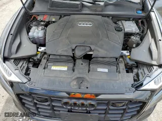 2021 Audi Q8 Premium Plus with VIN WA1EVAF13MD001455, listed as a Copart auction lot 54712313 with 30,394 mi miles. Bid and sale history available at carsss.com. Image 12.