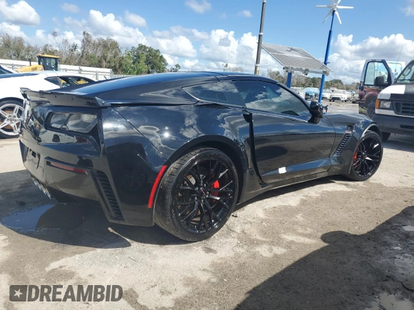 2016 Chevrolet Corvette Z06 1LZ with VIN 1G1YP2D69G5613510, listed as a Copart auction lot 77152654 with 0 mi miles and Non Repairable. Bid and sale history available at carsss.com. Image 3.