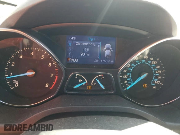 2013 Ford Escape SE with VIN 1FMCU0GX9DUB80240, listed as a Copart auction lot 50087125 with 175,551 mi miles and Clean Title. Bid and sale history available at DreamBid. Image 9.