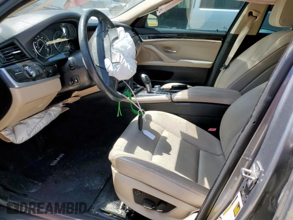 2011 BMW 5 Series 535i xDrive with VIN WBAFU7C56BC777571, listed as a Copart auction lot 52765755 with 103,277 mi miles and Salvage Title. Bid and sale history available at carsss.com. Image 7.