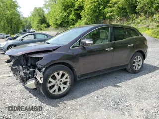 2009 Mazda CX-7 Sport z VIN JM3ER29L390223853, wystawiony jako Copart lot #58481345 z przebiegiem 130 540 mil mil oraz Szkoda całkowita • Salvage title. Historia ofert i sprzedaży dostępna na DreamBid. Obrazek 1.