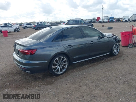 2020 Audi A4 Premium Plus z VIN WAUENAF47LN003795, wystawiony jako IAAI lot #41191479 z przebiegiem 105 196 mil mil oraz . Historia ofert i sprzedaży dostępna na DreamBid. Obrazek 4.