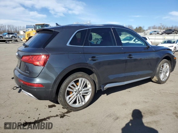 2020 Audi Q5 Premium Plus with VIN WA1BNAFY4L2037150, listed as a Copart auction lot 40912523 with 19,414 mi miles. Bid and sale history available at carsss.com. Image 3.