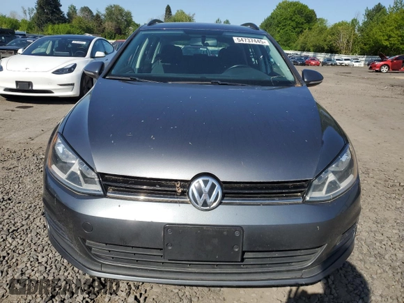 2016 Volkswagen Golf TSI S with VIN 3VWC17AU8GM512050, listed as a Copart auction lot 54737445 with 128,770 mi miles and Clean Title. Bid and sale history available at DreamBid. Image 5.