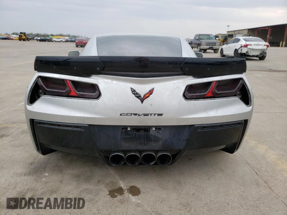 2017 Chevrolet Corvette 1LT with VIN 1G1YB2D75H5121081, listed as a Copart auction lot 43737223 with 32,917 mi miles. Bid and sale history available at carsss.com. Image 6.