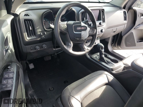 2022 GMC Canyon 4WD AT4 w/Cloth with VIN 1GTG6FEN2N1240091, listed as a Copart auction lot 85764964 with 25,881 mi miles and Salvage Title. Bid and sale history available at carsss.com. Image 8.