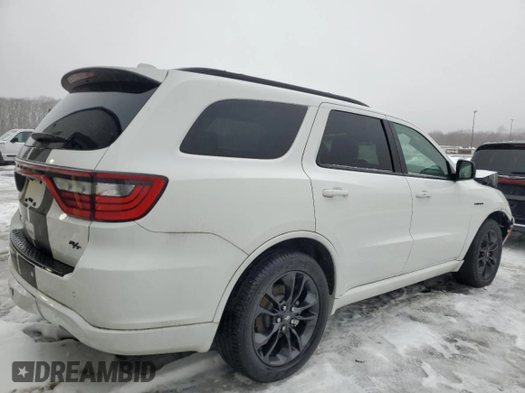 2022 Dodge Durango R/T Plus with VIN 1C4SDJCT9NC222017, listed as a Copart auction lot 44857545 with 7,065 mi miles and Non repairable. Bid and sale history available at DreamBid. Image 3.