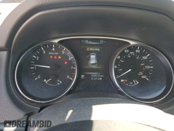 2015 Nissan Rogue SL z VIN 5N1AT2MV8FC915050, wystawiony jako Copart lot #50348105 z przebiegiem 123 072 mil mil oraz Szkoda całkowita • Salvage title. Historia ofert i sprzedaży dostępna na DreamBid. Obrazek 9.