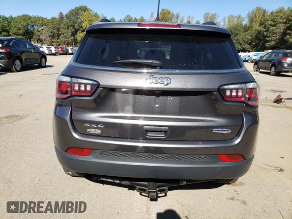 2018 Jeep Compass Altitude with VIN 3C4NJDBB6JT481241, listed as a Copart auction lot 74816654 with Not Provided miles and Salvage Title. Bid and sale history available at carsss.com. Image 6.