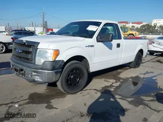 2014 Ford F-150 XL with VIN 1FTMF1CMXEKF54968, listed as a IAAI auction lot 41619530 with 1 mi miles. Bid and sale history available at carsss.com. Image 16.