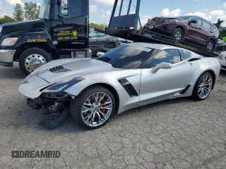 2016 Chevrolet Corvette Z06 3LZ with VIN 1G1YT2D6XG5609428, listed as a Copart auction lot 73234884 with 67,602 mi miles and Salvage Title. Bid and sale history available at carsss.com. Image 1.