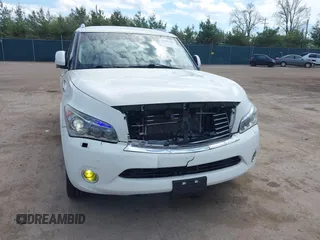 2013 Infiniti QX56 z VIN JN8AZ2NE1D9042676, wystawiony jako IAAI lot #42181659 z przebiegiem 113 454 mil mil oraz . Historia ofert i sprzedaży dostępna na DreamBid. Obrazek 6.