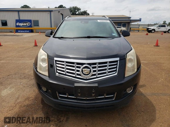 2014 Cadillac SRX Performance Collection with VIN 3GYFNCE38ES525883, listed as a Copart auction lot 55085505 with 160,609 mi miles and Salvage title. Bid and sale history available at DreamBid. Image 5.