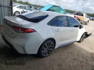 2020 Toyota Corolla SE with VIN 5YFP4RCE9LP044586, listed as a Copart auction lot 51448615 with 84,801 mi miles and Non Repairable. Bid and sale history available at carsss.com. Image 3.