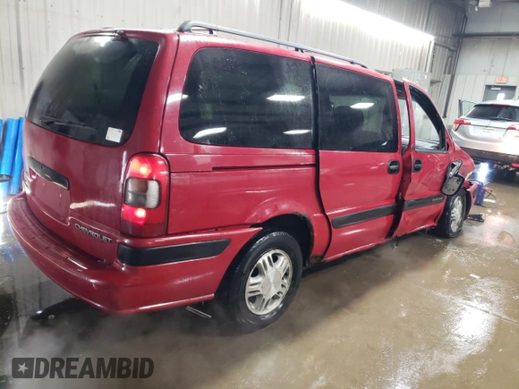2001 Chevrolet Venture LS Y3G Mobility z VIN 1GNDX03EX1D303731, wystawiony jako Copart lot #41605115 z przebiegiem 219 758 mil mil oraz Szkoda całkowita • Salvage title. Historia ofert i sprzedaży dostępna na DreamBid. Obrazek 3.