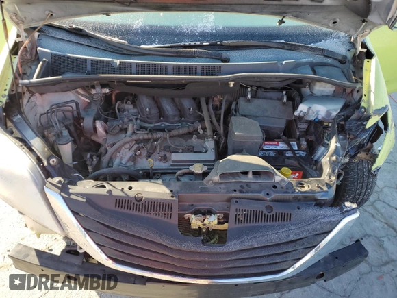 2013 Toyota Sienna L with VIN 5TDZK3DC7DS289422, listed as a Copart auction lot 87951105 with 183,949 mi miles and Salvage Title. Bid and sale history available at carsss.com. Image 13.