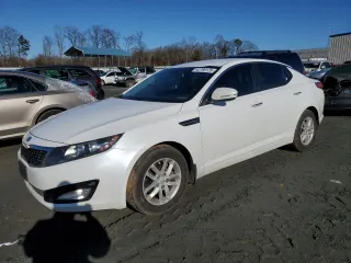2013 Kia Optima LX with VIN KNAGM4A70D5435354, listed as a Copart auction lot 42798125 with 116,638 mi miles and Salvage Title. Bid and sale history available at carsss.com. Image 1.