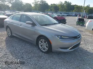 2015 Chrysler 200 Limited with VIN 1C3CCCAB2FN598758, listed as a IAAI auction lot 42695873 with 108,508 mi miles and . Bid and sale history available at DreamBid. Image 1.