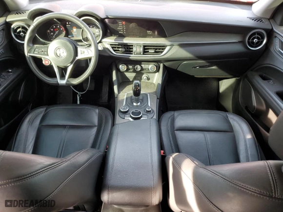 2018 Alfa Romeo Stelvio Ti with VIN ZASFAKBN0J7B94993, listed as a Copart auction lot 44959135 with 66,282 mi miles and Clean Title. Bid and sale history available at carsss.com. Image 8.