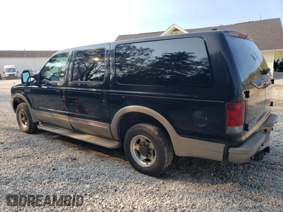 2003 Ford Excursion z VIN 1FMNU44S93EA06749, wystawiony jako Copart lot #69998734 z przebiegiem 209 822 mil mil oraz Czysty tytuł • Clean title. Historia ofert i sprzedaży dostępna na DreamBid. Obrazek 2.
