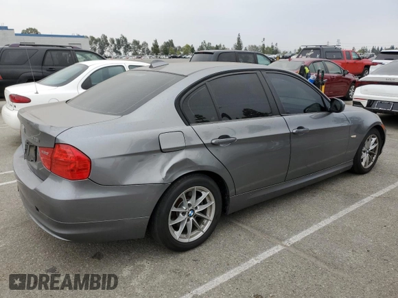 2010 BMW 3 Series 328i with VIN WBAPH5G51ANM36203, listed as a Copart auction lot 57349235 with 183,491 mi miles and Salvage title. Bid and sale history available at DreamBid. Image 3.