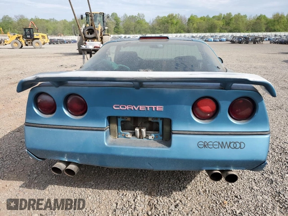 1985 Chevrolet Corvette with VIN 1G1YY0788F5135108, listed as a Copart auction lot 55604065 with Not Provided miles and Clean Title. Bid and sale history available at carsss.com. Image 6.
