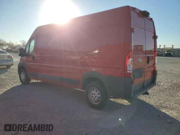 2015 Ram ProMaster Cargo with VIN 3C6TRVDG9FE520325, listed as a Copart auction lot 82393334 with 169,415 mi miles and Salvage Title. Bid and sale history available at carsss.com. Image 2.