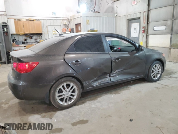 2011 Kia Forte EX with VIN KNAFU4A23B5441825, listed as a Copart auction lot 59881474 with 83,178 mi miles and Salvage Title. Bid and sale history available at carsss.com. Image 3.