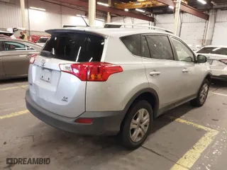 2015 Toyota RAV4 LE with VIN JTMBFREV0FJ028173, listed as a IAAI auction lot 41539921 with 159,291 mi miles. Bid and sale history available at carsss.com. Image 4.