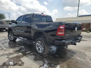 2021 Ram 1500 Laramie with VIN 1C6SRFJT3MN792252, listed as a Copart auction lot 48914305 with 78,023 mi miles and Salvage Title. Bid and sale history available at carsss.com. Image 2.