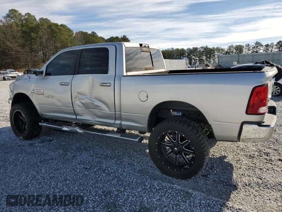 2017 Ram 2500 SLT with VIN 3C6UR5DL8HG625012, listed as a Copart auction lot 85936584 with 127,475 mi miles and Salvage title. Bid and sale history available at DreamBid. Image 2.