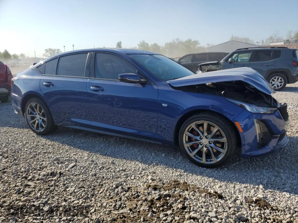 2020 Cadillac CT5 Sport z VIN 1G6DU5RK5L0125333, wystawiony jako Copart lot #53879185 z przebiegiem 54 218 mil mil oraz Szkoda całkowita • Salvage title. Historia ofert i sprzedaży dostępna na DreamBid. Obrazek 4.