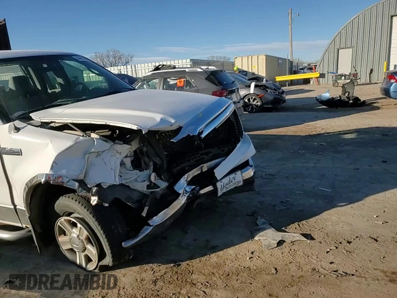 2008 Ford F-150 XL with VIN 1FTRF14V68KC10524, listed as a Copart auction lot 84461924 with 190,236 mi miles and Salvage Title. Bid and sale history available at carsss.com. Image 11.