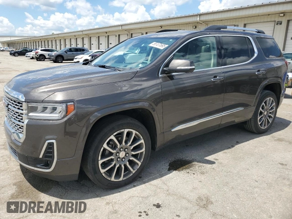 2020 GMC Acadia Denali with VIN 1GKKNPLS1LZ189956, listed as a Copart auction lot 56107695 with 78,711 mi miles and Salvage title. Bid and sale history available at DreamBid. Image 1.