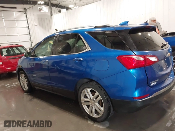 2019 Chevrolet Equinox Premier with VIN 3GNAXXEV2KS552955, listed as a IAAI auction lot 41759049 with 101,988 mi miles and . Bid and sale history available at DreamBid. Image 14.
