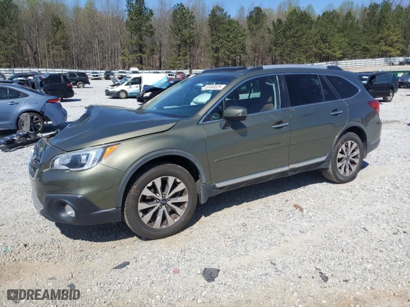 2017 Subaru Outback Touring with VIN 4S4BSATC1H3368160, listed as a Copart auction lot 50490325 with 145,171 mi miles and Salvage Title. Bid and sale history available at carsss.com. Image 1.