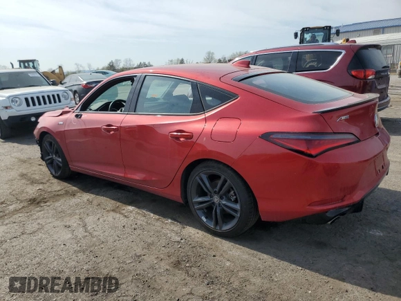 2024 Acura Integra w/A-Spec Package z VIN 19UDE4H32RA005010, wystawiony jako Copart lot #52092495 z przebiegiem 2919 mil mil oraz Szkody całkowita. Historia ofert i sprzedaży dostępna na DreamBid. Obrazek 2.