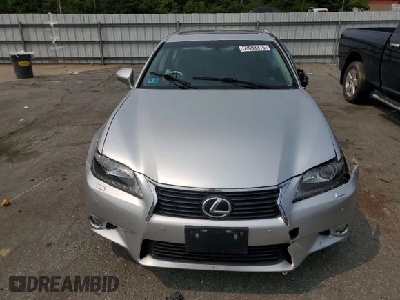 2013 Lexus GS 350 with VIN JTHCE1BL2D5013030, listed as a Copart auction lot 59603375 with Not provided miles and Salvage title. Bid and sale history available at DreamBid. Image 5.