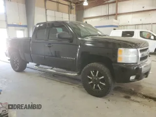 2008 Chevrolet Silverado 1500 LTZ with VIN 2GCEK19JX81149209, listed as a Copart auction lot 55119135 with 141,633 mi miles and Clean Title. Bid and sale history available at DreamBid. Image 4.