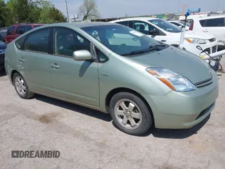 2007 Toyota Prius with VIN JTDKB20U777570791, listed as a IAAI auction lot 42054976 with 1 mi miles. Bid and sale history available at carsss.com. Image 1.